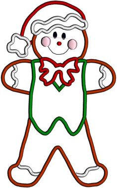 236x378 Christmas Gingerbread Man In Measuring Cup Clip Art Clip Art