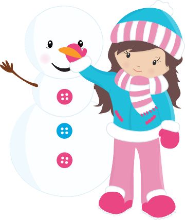 Christmas Girl Clipart