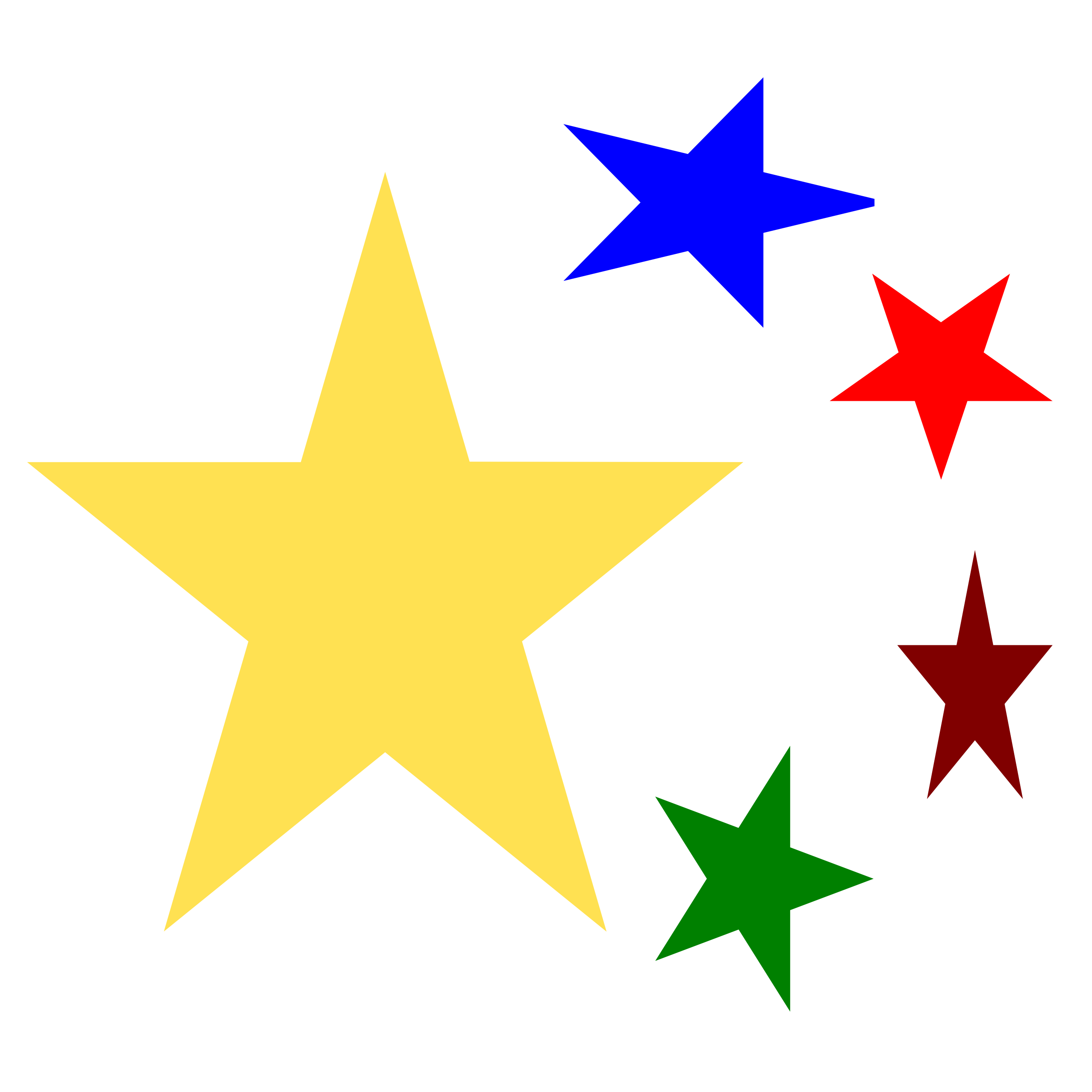 2555x2555 Small Yellow Star Clip Art