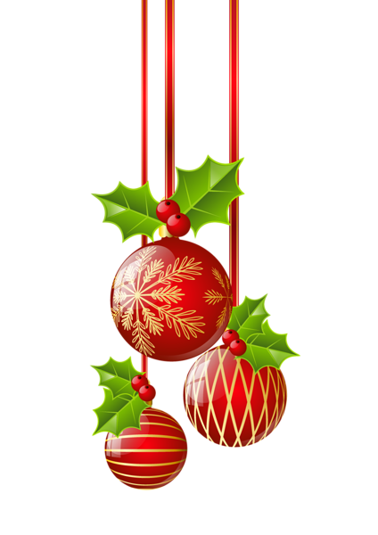 424x600 Christmas Ornament Border Clipart Free