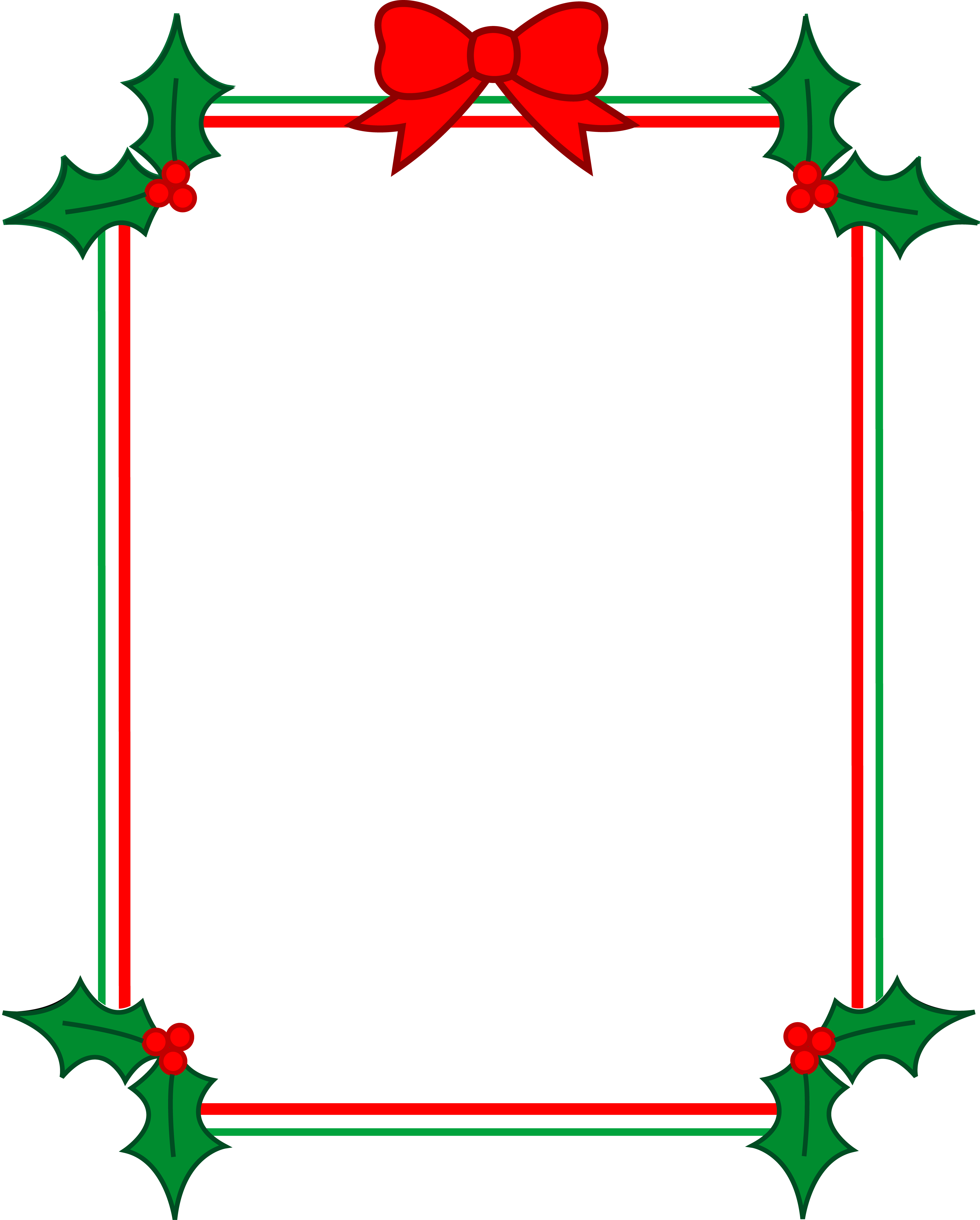 4822x6000 Christmas Clip Art Borders Free Download Clipart Panda