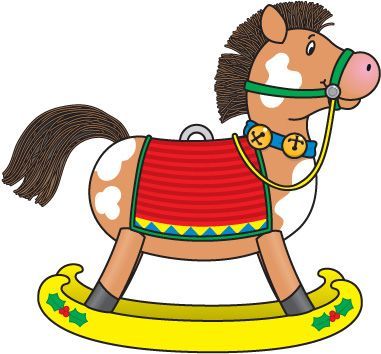 Christmas Horse Clipart