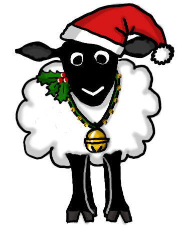 369x456 Christmas Sheep Clipart Sheep Clipart Christmas Pencil And