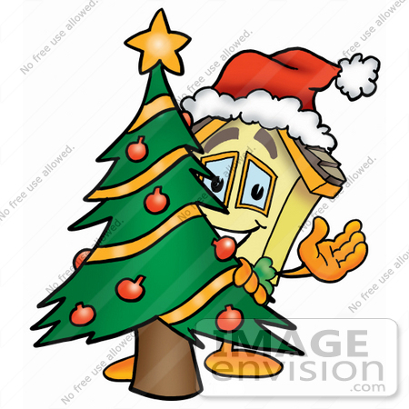 450x450 Clip Art Graphic Of A Yellow Residential House Cartoon Character