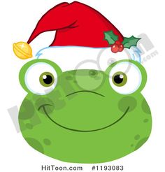 236x246 Hoppy Christmas Frogs Clip Art Clipart Graphics Commercial Use