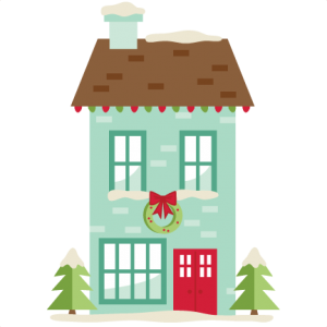 300x300 Christmas House Svg My Miss Kate Cuttables