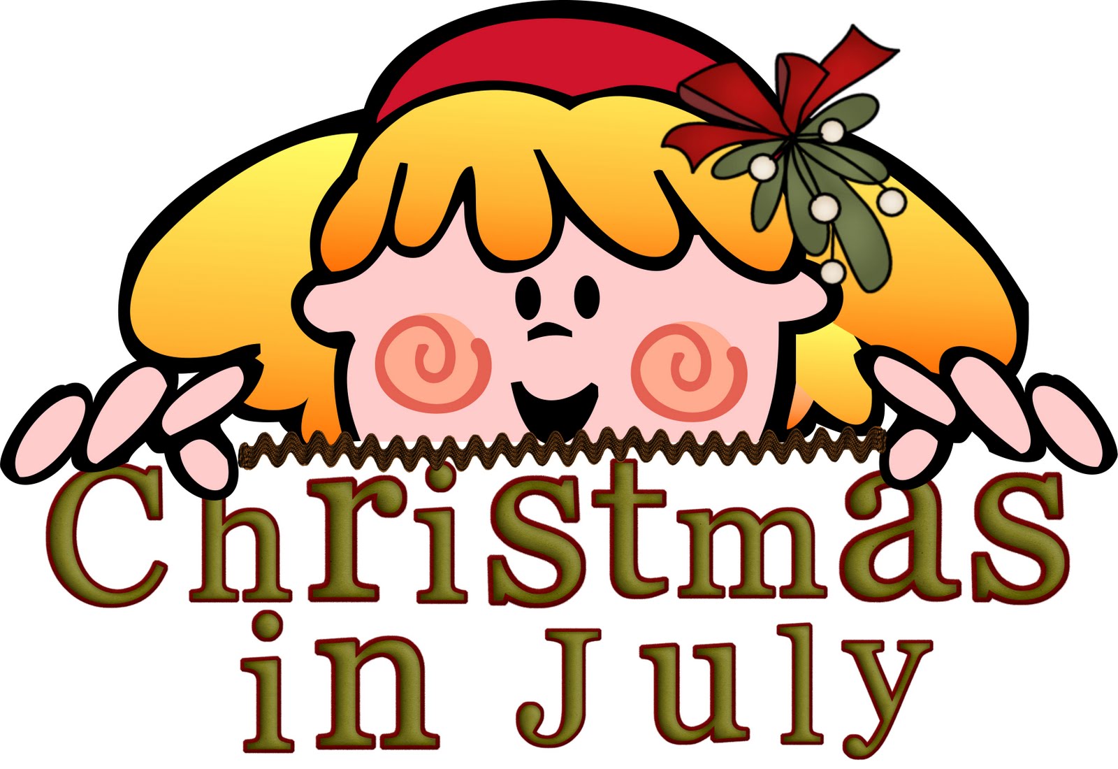 1600x1100 Christmas In July Reindeer Clipart
