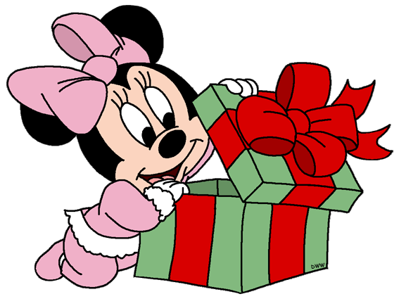 567x425 Christmas Minnie Mouse Clip Art