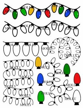 270x350 Christmas Clip Art Christmas Lights, Clip Art And 5 S