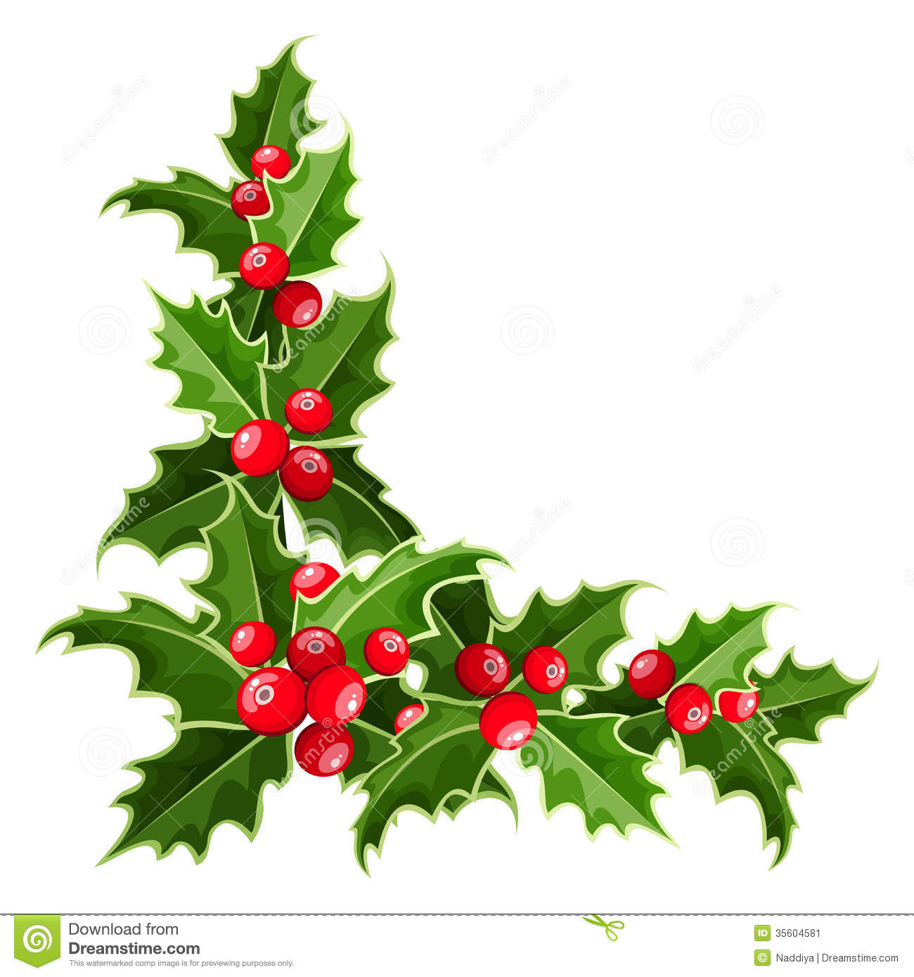 1300x1390 Christmas Corner Border Clipart