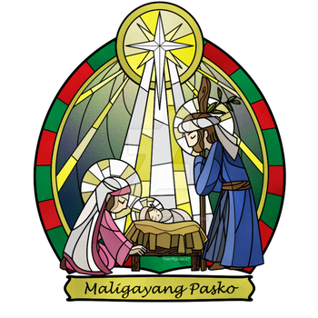 350x350 Christmas Belen Clip Art