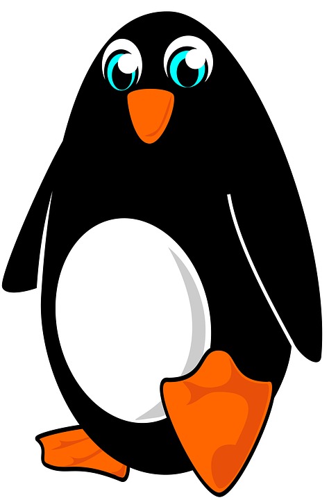 474x720 Christmas Penguin Clipart