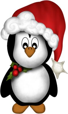 236x395 Christmas Penguin Clip Art Clip Art