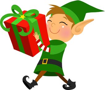 340x290 Merry Christmas Clipart Elf