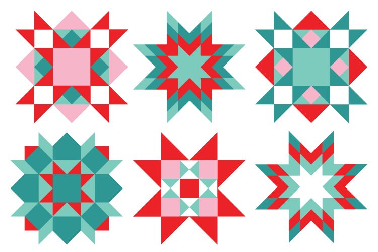 750x500 Christmas Quilt Clip Art Clipart
