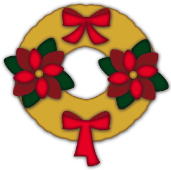 340x339 Christmas Clip Art