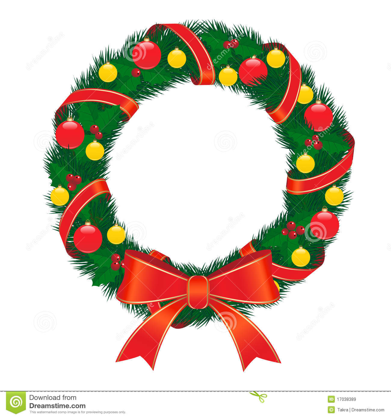 1300x1390 Christmas Wreath Clip Art Clipart Panda