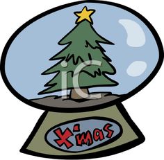 236x231 Snow Globe Clip Art, Christmas Transparent Snow Globes Clip Art
