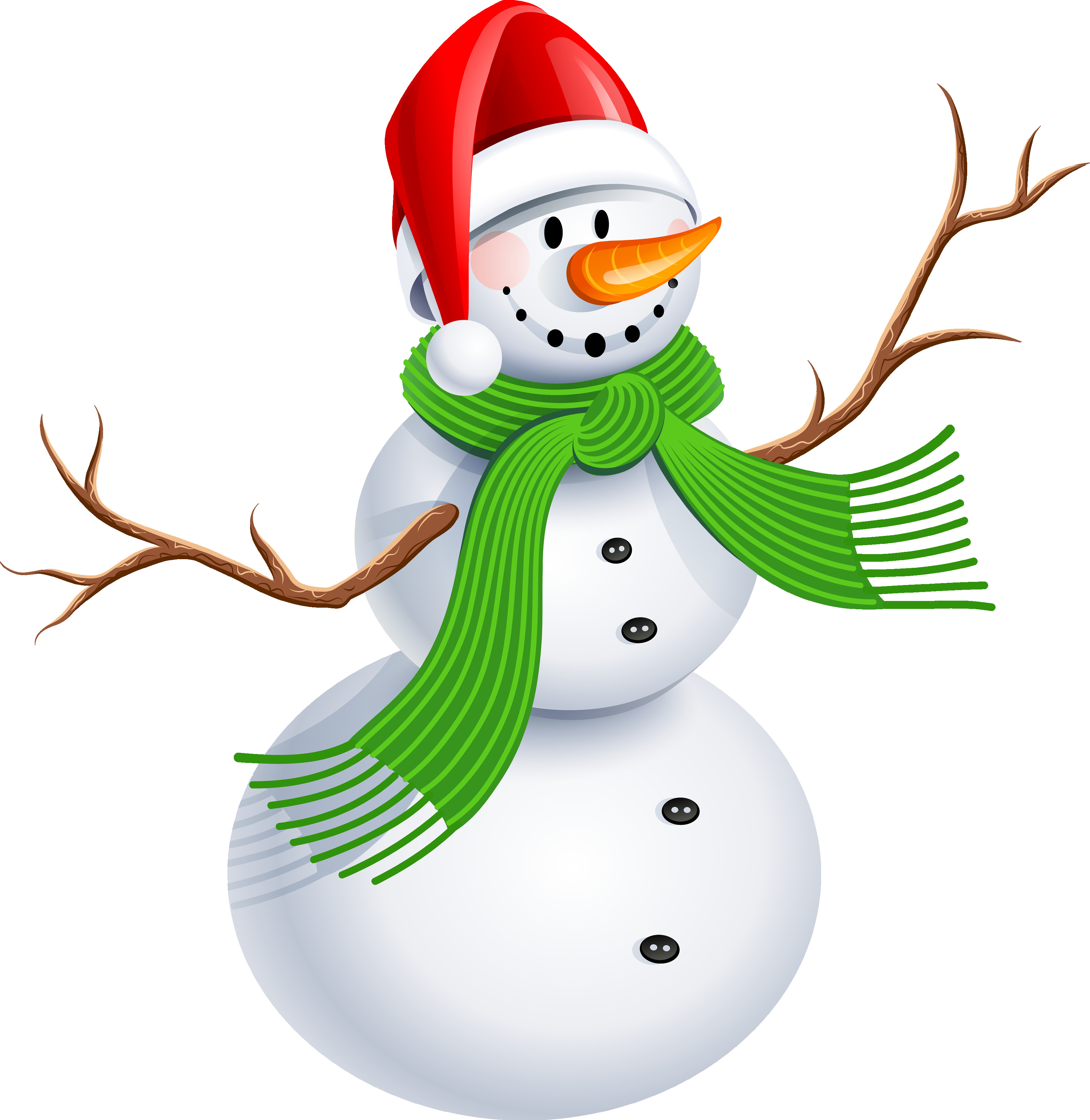 3417x3513 Christmas Snowman Clip Art Free Clipart Best Holidays And Events