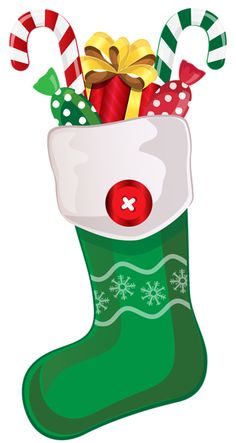 236x443 Christmas Stocking Clip Art Clip Art