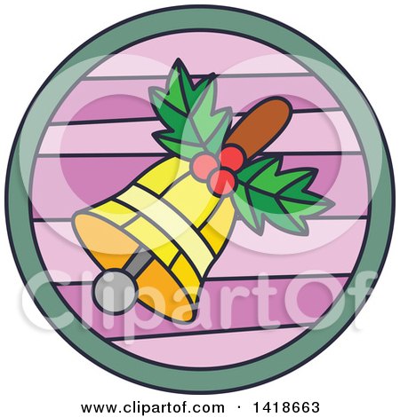 450x470 Clipart Of A Round Stained Glass Christmas Tree Design