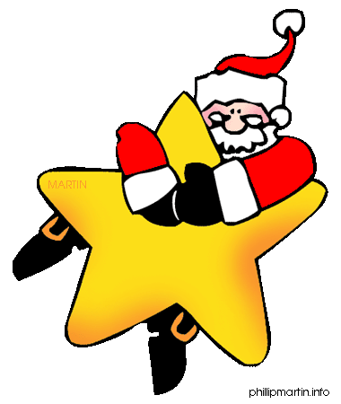 380x450 Image Of Christmas Star Clipart