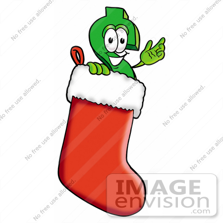 450x450 Clip Art Graphic Of A Green Usd Dollar Sign Cartoon Character