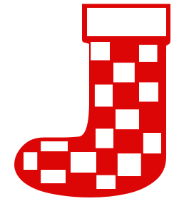 251x290 Free Christmas Stocking Clipart