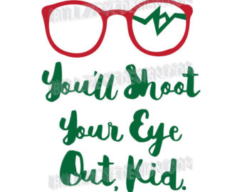 340x270 A Christmas Story Svg Vector Quote. Cute For Many Uses! Cricut