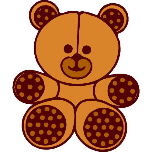 500x500 Teddy Bear Clip Art For Christmas Clipart Panda