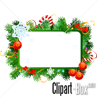 324x324 Christmas Frames Clipart