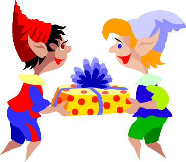 365x318 Download Christmas Clip Art ~ Free Happy Holidays, Presents Amp More