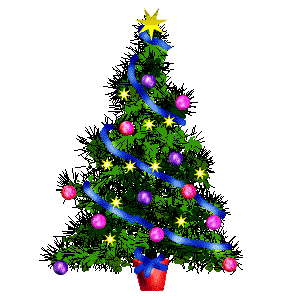 300x300 Christmas Tree And Xmas Decoration Animations