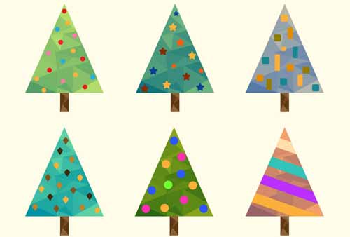 500x338 Christmas Tree Clip Art 30 Sets Of Free Vector Graphics