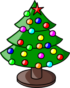 240x298 Christmas Tree Clip Art Free Vector 4vector