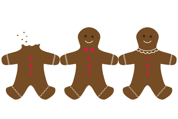600x400 Free Gingerbread Man Clipart Pictures