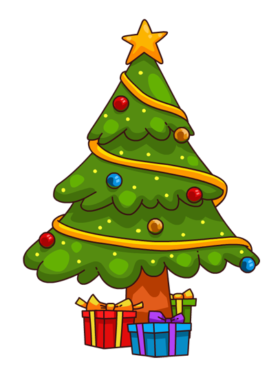 407x551 You Can Use This Cute Cartoon Christmas Tree Clip Art On Your