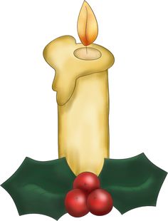 236x310 Christmas Candle