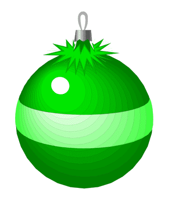 335x400 Green Christmas Ornament Clipart Fun For Christmas