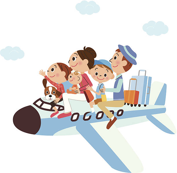 612x601 Vacation Clipart Airplane