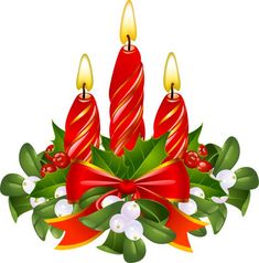 235x238 Christmas Candle Clipart Christmas Candles Clipart