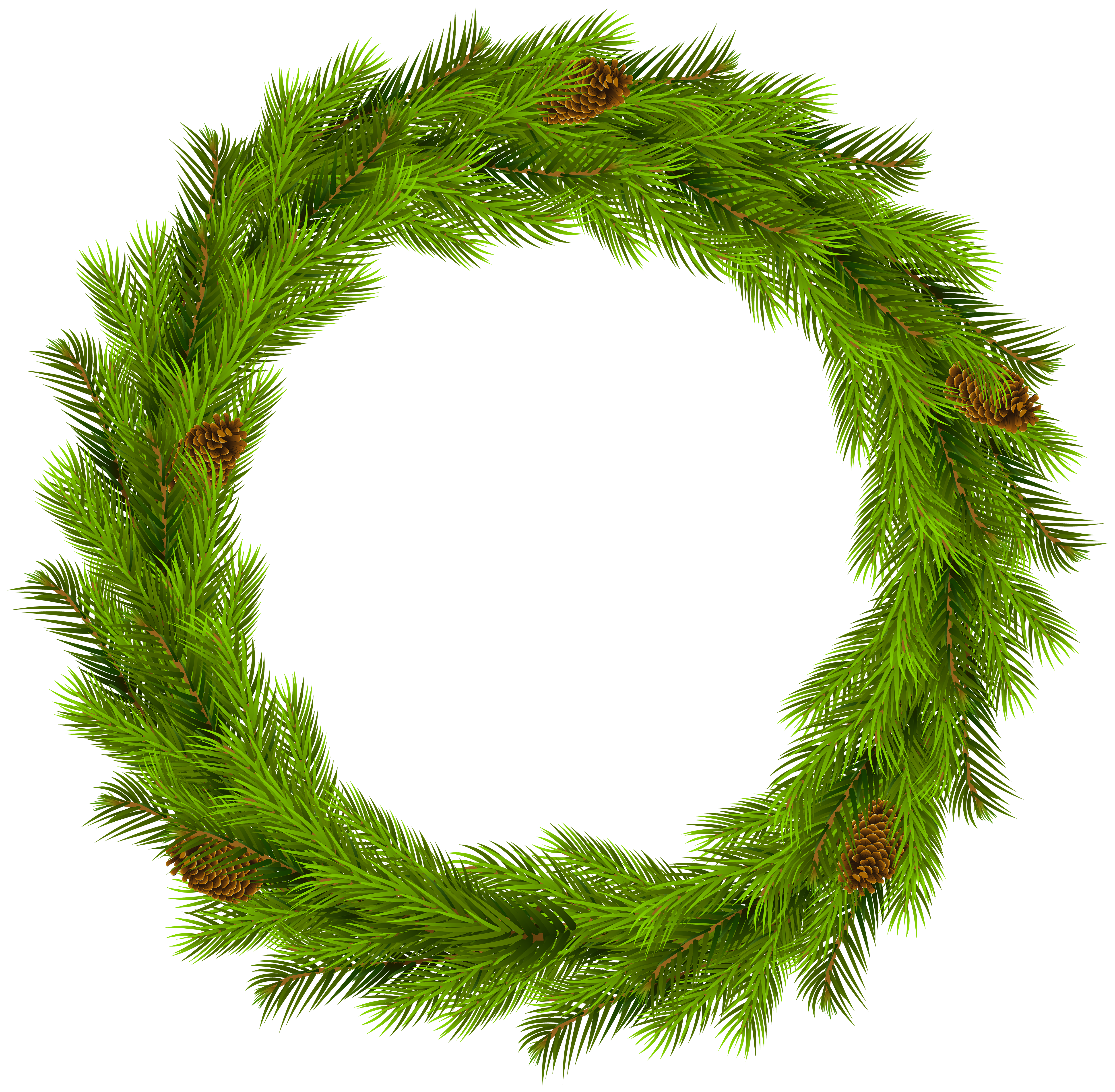 5000x4899 Christmas Pine Wreath Png Clip Art Imageu200b Gallery Yopriceville