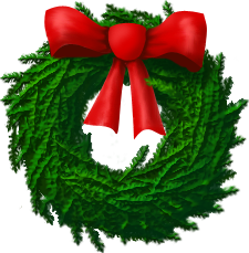 225x229 Christmas Wreath Clip Art Fun For Christmas