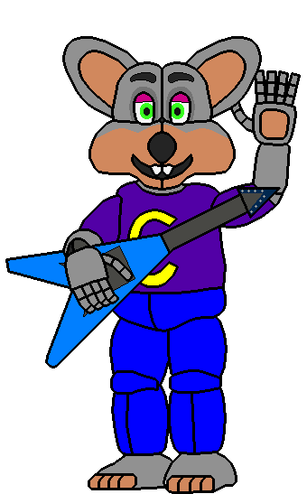 340x547 Funtime Chuck E Cheese By Lunarflarestudios