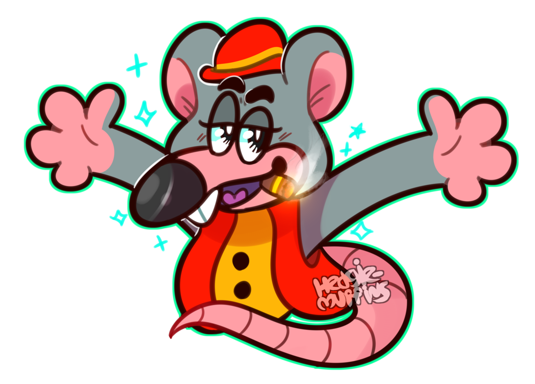 1055x758 Chuck E. Cheese's Pizza Time Theatre By Hedgiemuffins