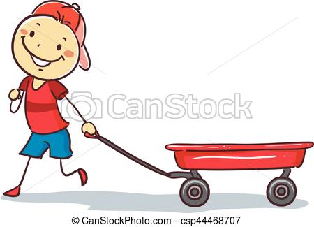 450x325 Wagon Clipart Vector 4038942