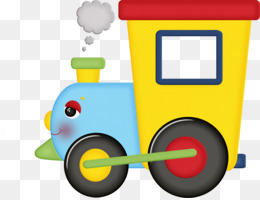 260x200 Blue Train Cartoon Rail Transport Clip Art
