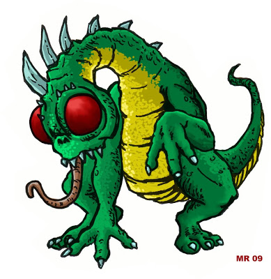 389x400 Chupacabra Clipart Evil Dragon