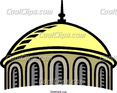 375x299 Dome Building Clipart