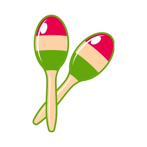 500x500 Maracas C Clip Art
